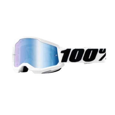 Ochelari 100% Strata 2 Everest - Mirror Blue Lens foto
