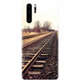Husa silicon pentru Huawei P30 Pro, Railroad