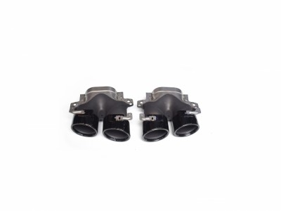 Ornament de toba compatibil Mercedes Clasa E W213 pachet AMG - Negru foto