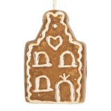 Cumpara ieftin Set 3 ornamente brad Craciun ceramica 4x4x6 cm