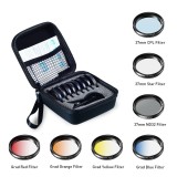 Cumpara ieftin Set 7 filtre profesionale 52 mm, marca Apexel, pentru iPhone 13, iPhone 12, iPhone 11, X,8,7,6,5, Samsung, Huawei
