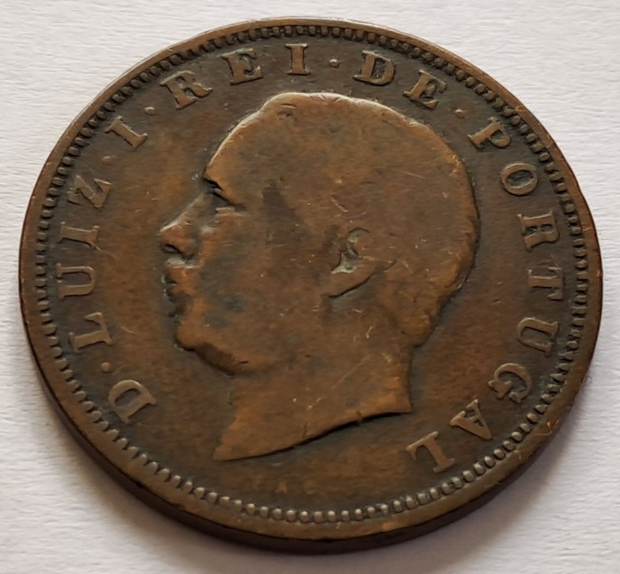 Portugalia, 20 Reis 1883, Luiz I