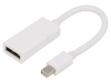 Adaptor DisplayPort 0,15m Alb