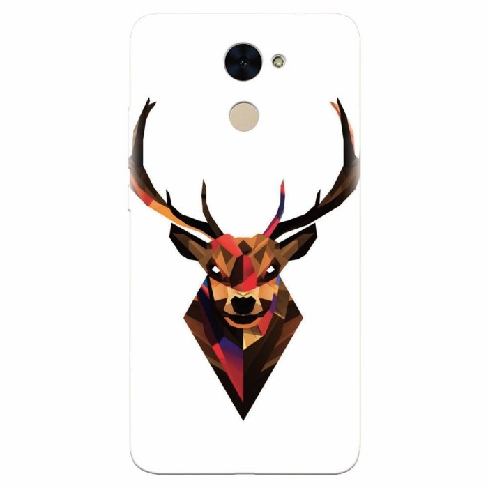 Husa silicon pentru Huawei Nova Lite Plus, Geometric Tibetan Antelope