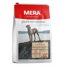 Hrana Uscata pentru Caini Mera Dog Pure Adult, Curcan & Orez 12,5 kg