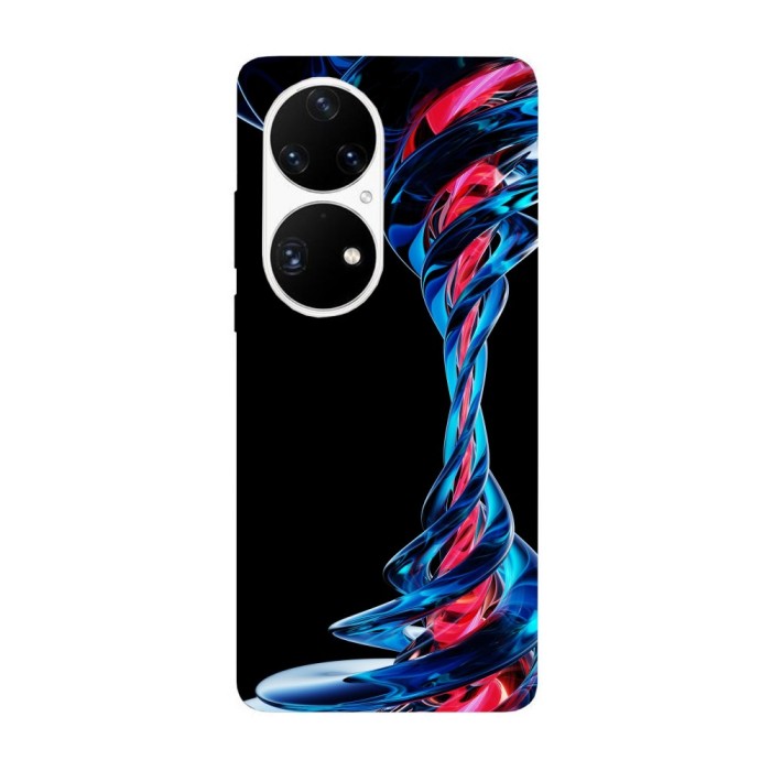 Husa compatibila cu Huawei Nova Y70 model Twisted glass, Silicon, TPU, Viceversa