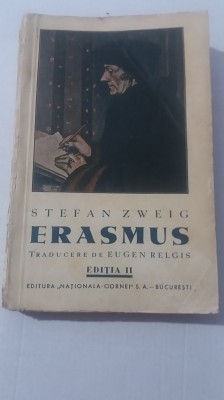 myh 46s - Stefan Zweig - Erasmus - editie interbelica foto