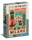 Puzzle Clementoni, Style in the city, Milano 1000 piese