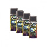 Cumpara ieftin Vopsea spray tuning lampi transparenta DUPLI-COLOR, 150ml - Rosu-Transparent