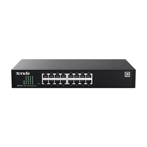 Switch 16 porturi RJ45 Gigabit, Management, 1U - TENDA TND-TEG2216D