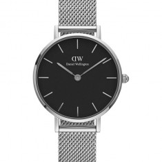 Daniel Wellington ceas Petite 28 Sterling femei, culoarea argintiu