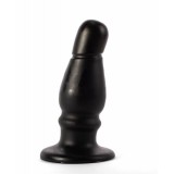 X-Men 10&quot; Extra Girthy Butt Plug Black VII (22.3cm)