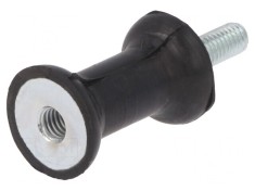 Atenuator de Vibrații din Guma M6 20mm 30mm 227N