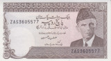 Bancnota Pakistan 5 Rupii (1983-84) - P38 UNC