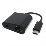 Adaptor USB 3.2 Gen 2 type C la Gigabit + PD 100W, Value 12.99.1118