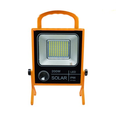 Proiector LED cu incarcare solara, 190 LED SMD, 200W foto