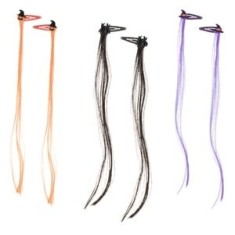 Set Șuvițe Colorate pentru Deghizări de Halloween, 6 Bucăți Multicolor, CMCLASS