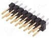 Conector 16 pini, seria BERGSTIK, pas pini 2.54mm, Amphenol Communications Solutions - 77313-818-16LF