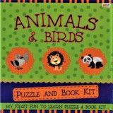 Animals &amp; Birds: Puzzle and Book Kit