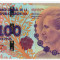 Argentina 100 Pesos 2012- p358b UNC (comemorativa Eva Per&oacute;n) semne pt nevazatori