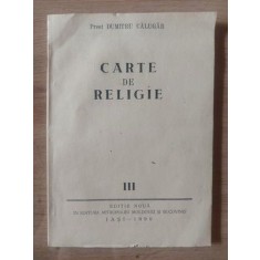 Carte de religie 3- Dumitru Calugar