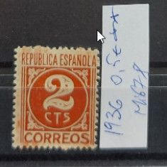 TS21 - Timbre serie Spania 1936 Mi 678