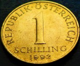 Cumpara ieftin Moneda 1 SCHILLING - AUSTRIA, anul 1992 * cod 5387, Europa