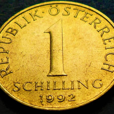 Moneda 1 SCHILLING - AUSTRIA, anul 1992 * cod 5387