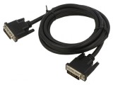 Cablu DVI-D Dual Link Textilă 24+1 Pin