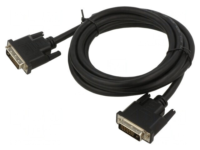 Cablu DVI-D Dual Link Textilă 24+1 Pin