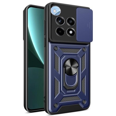 Husa pentru OnePlus 12R - Techsuit CamShield Series - Blue foto