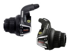 Set manete schimbator 3x6 viteze Shimano Tourney set stanga RS31+dreapta RS-35 RPB Cod:SHI-83652 foto