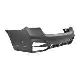 Bara spate BMW Seria 7 (G11/G12), 03.2019-09.2022, cu 4 gauri senzori parcare; grunduit, de vopsit,