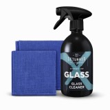 Cumpara ieftin Deturner XpertLine Glass 500 ml si 2 Lavete Waffle Glass Microfiber 400 GSM &ndash; Set Profesional Curatare Geamuri