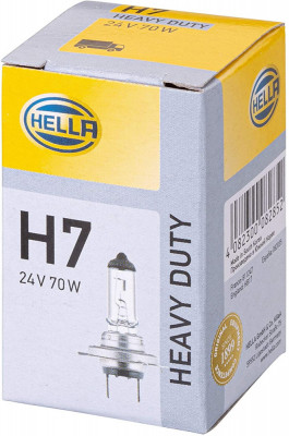 Bec Hella H7 24V 70W 8GH 007 157-241 foto