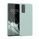 Husa Kwmobile pentru Samsung Galaxy S20 FE, Silicon, Verde, 53605.200, Carcasa