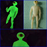 ScoobyDoo ciclop fosforescent 13 cm vintage articulat Hanna-Barbera figurina