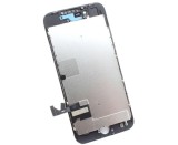 Display iPhone 8 LCD Negru Complet Cu Tablita Metalica Si Conector Amprenta