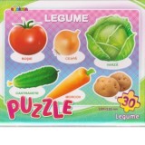 Puzzle 30 piese Legume (puzzle+surpriza)