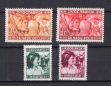 Iugoslavia 1940 - Pentru copii, binefacere, serie neuzata
