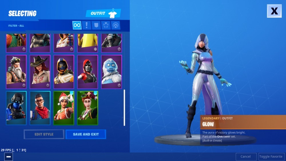 Cont Fortnite Glow Skin Fa Okazii Ro