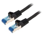 Patch Cord Goobay S/FTP Cat 6a RJ45 Cu Litat 79399 - Cablu Rețea Performant