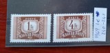TS21 - Timbre serie Ungaria - Magyar posta 1969 Mi240-241