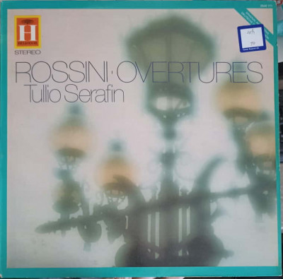Disc vinil, LP. Ouverturen-Rossini, Tullio Serafin foto
