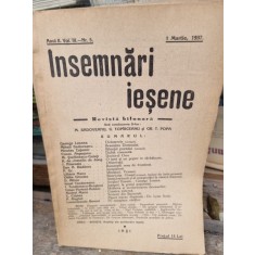Revista Insemnari Iesene nr.5/1937