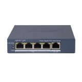 Switch Smart Hikvision, 4 porturi PoE, Buget PoE 45W, Management - DS-3E1505P-EI/M SafetyGuard Surveillance