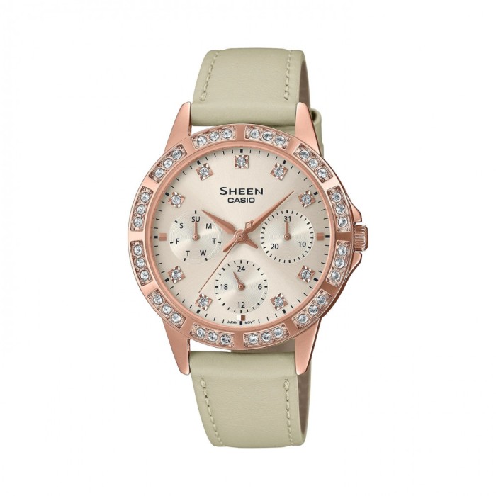 Ceas Dama, Casio Sheen, Classic SHE SHE-3517PGL-9A - Marime universala