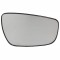 Geam oglinda exterioara cu suport fixare Hyundai Elantra (Md/Ud), 08.2010-05.2016, partea Dreapta, incalzit; sticla convexa; geam cromat, Aftermarket