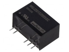Convertor DC/DC 2W 13,5-16,5V la 20VDC și -5VDC