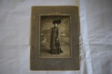 Fotografie pe carton atelier Sigmund Packer Jassy Iasi femeie eleganta
